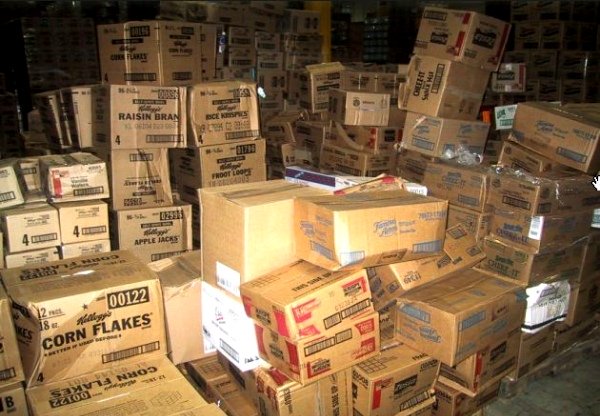 One Day's Damage at a Distribution Center